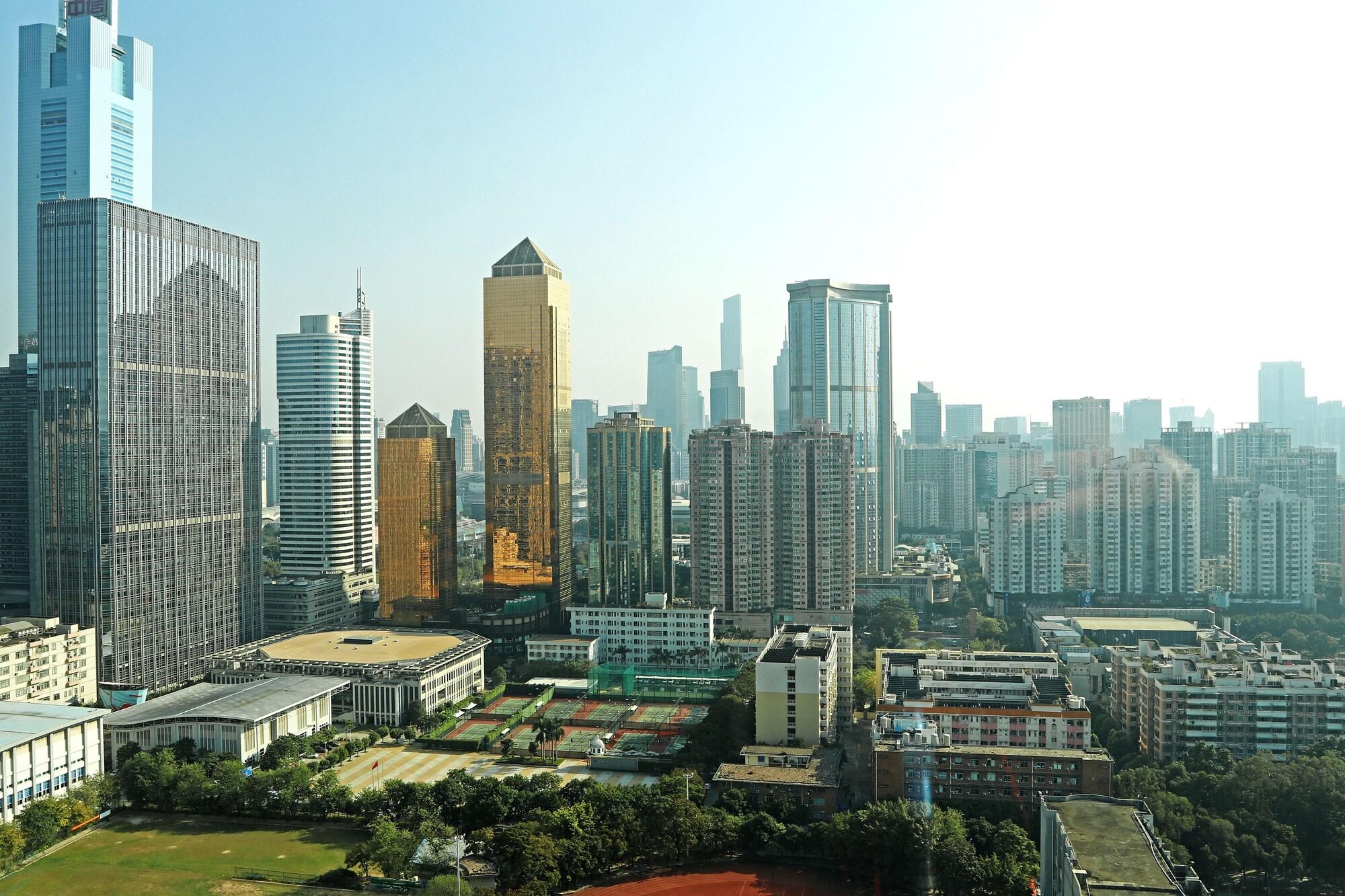Hilton Guangzhou Tianhe - Free Shuttle Bus And Registration Counter Available During Canton Fair Period Екстериор снимка Shenzhen