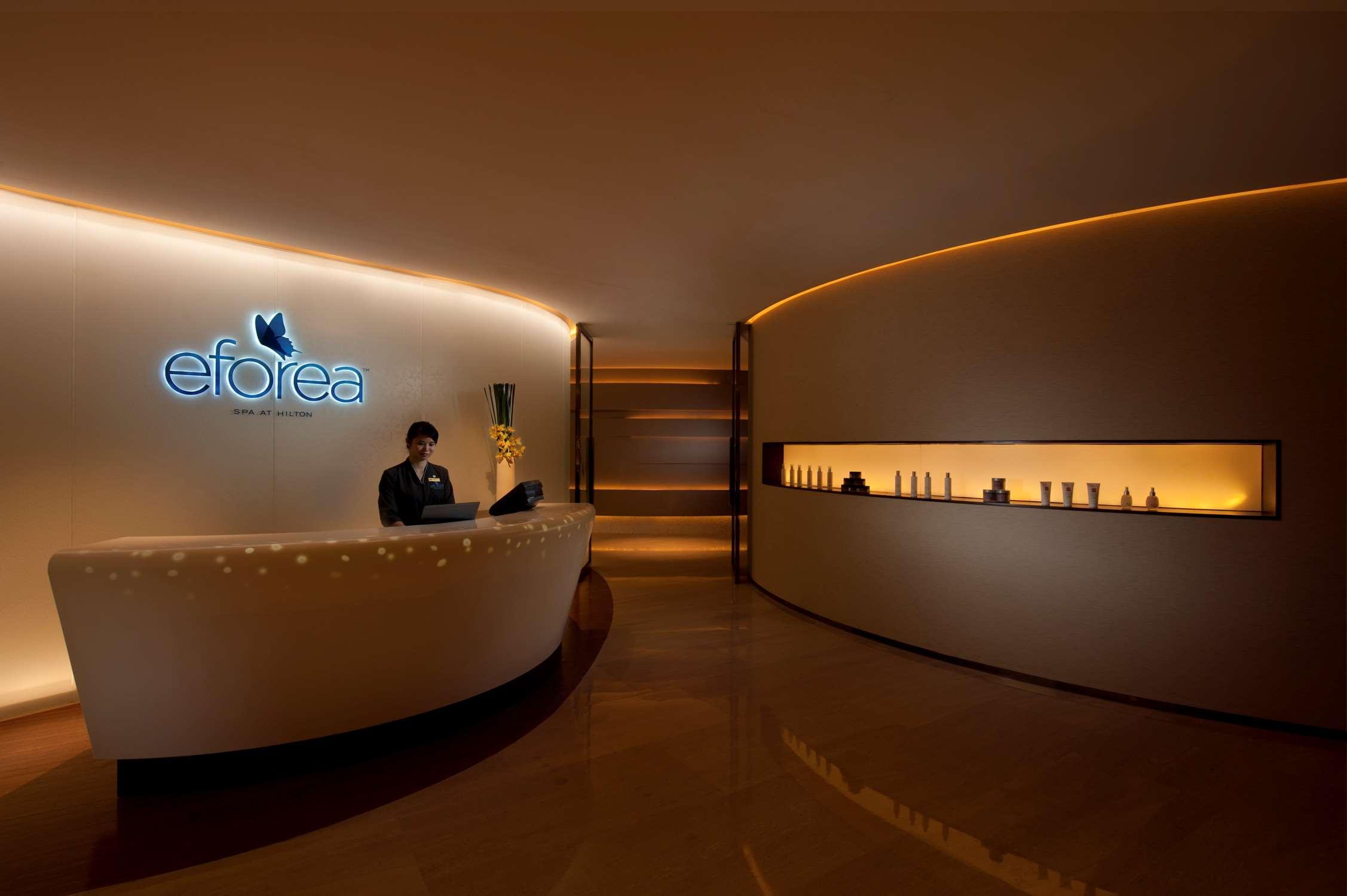 Hilton Guangzhou Tianhe - Free Shuttle Bus And Registration Counter Available During Canton Fair Period Съоръжения снимка Eforea Spa